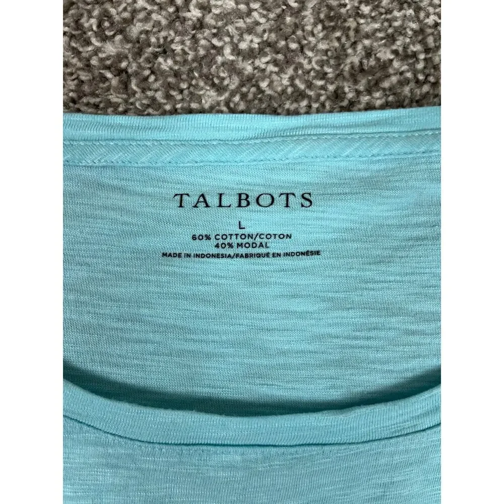 TALBOTS ACTIVEWEAR SET 3pc Womens Large Pullover Top Leggings Athleisure - Picture 9 of 16